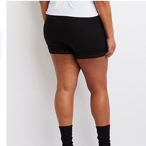 Charlotte Russe Plus Size Bike Shorts